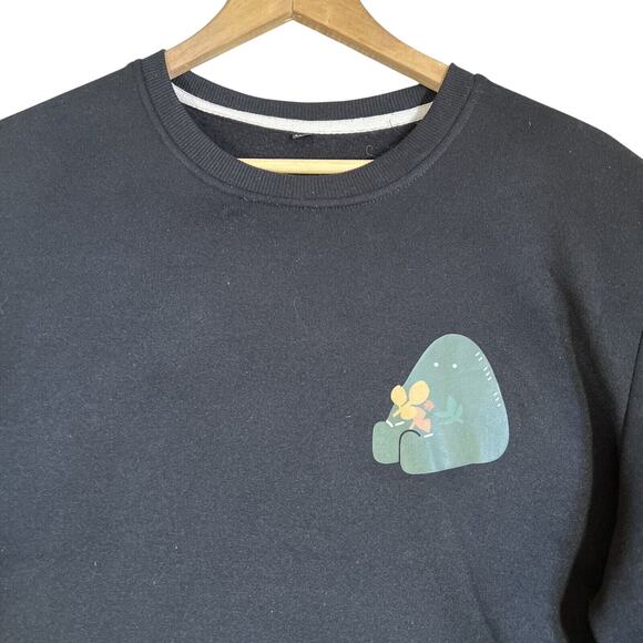 BTS Bangtan Boys Long Sweatshirt Womens 1X Black In The Soop Boy Band Korea READ - Picture 3 of 12